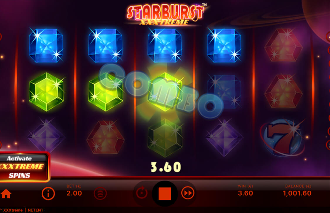 Starburst XXXtreme screenshot