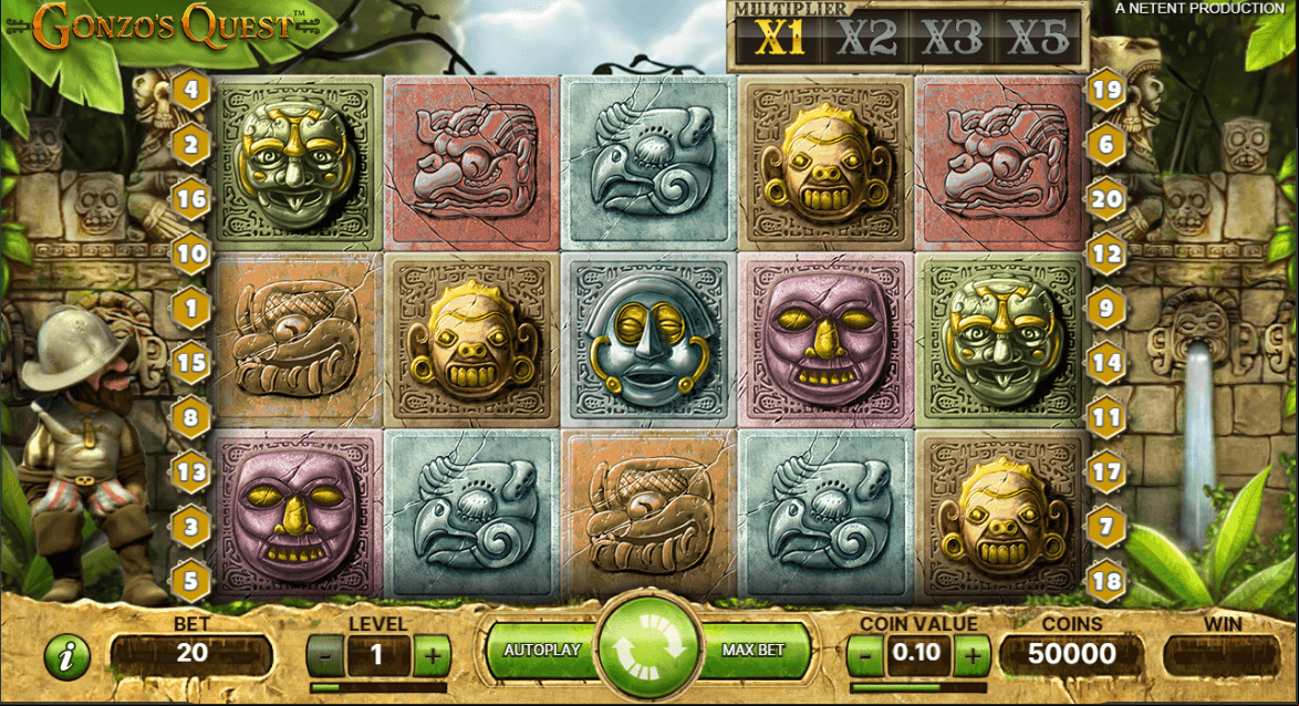 Gonzo’s Quest screenshot
